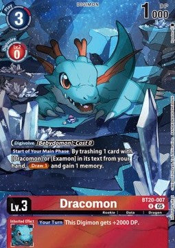 Dracomon (BT20-007)⁣ - Versus Monsters⁣ (Alternative Art)⁣ [BT20-007]