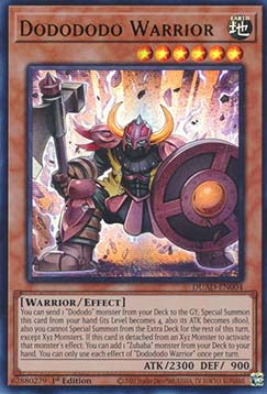 Dodododo Warrior (V.1 - Ultra Rare)⁣ - Duelist’s Advance⁣ (Ultra Rare)⁣ [004]