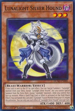 Lunalight Silver Hound⁣ - Duelist’s Advance⁣ (Common)⁣ [006]