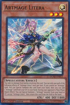 Artmage Litera⁣ - Duelist’s Advance⁣ (Super Rare)⁣ [011]