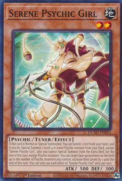 Serene Psychic Girl⁣ - Duelist’s Advance⁣ (Common)⁣ [013]