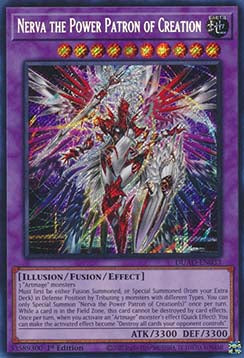 Nerva the Power Patron of Creation (V.1 - Secret Rare)⁣ - Duelist’s Advance⁣ (Secret Rare)⁣ [033]