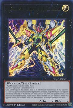 Number F0: Utopic Future Zexal (V.1 - Ultra Rare)