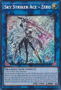Sky Striker Ace = Zero (V.1 - Secret Rare)⁣ - Duelist’s Advance⁣ (Secret Rare)⁣ [049]