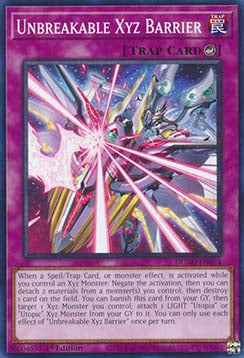 Unbreakable Xyz Barrier⁣ - Duelist’s Advance⁣ (Common)⁣ [074]