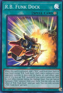 R.B. Funk Dock⁣ - Duelist’s Advance⁣ (Super Rare)⁣ [095]