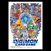 60 Official Card Sleeves 01 "5th Anniversary"⁣ - Digimon Products