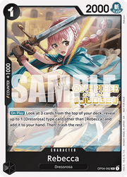 Rebecca (OP04-092) - Judge Promos (Rare) [JDG-OP04-092]
