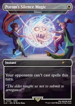 Silence (V.2)⁣ - Secret Lair Drop Series⁣ (Rare)⁣ [7003]