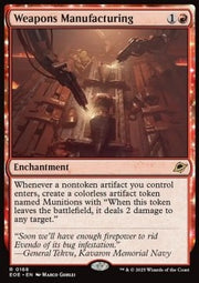 Weapons Manufacturing⁣ - Edge of Eternities⁣ (Rare)⁣ [168]