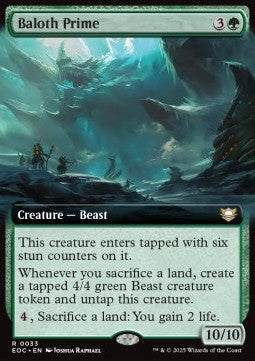 Baloth Prime⁣ - Commander: Edge of Eternities: Extras⁣ (Rare)⁣ [33]