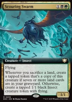 Scouring Swarm⁣ - Commander: Edge of Eternities: Extras⁣ (Rare)⁣ [36]