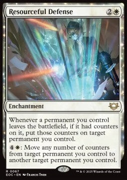 Resourceful Defense - Commander: Edge of Eternities (Rare) [EOC-67]