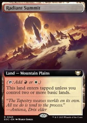 Radiant Summit⁣ - Commander: Edge of Eternities: Extras⁣ (Rare)⁣ [43]