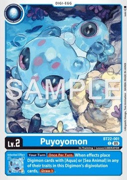 Puyoyomon (BT22-001)⁣ - Cyber Eden⁣ (Common)⁣ [001]