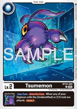Tsumemon (BT22-005)⁣ - Cyber Eden⁣ (Common)⁣ [005]