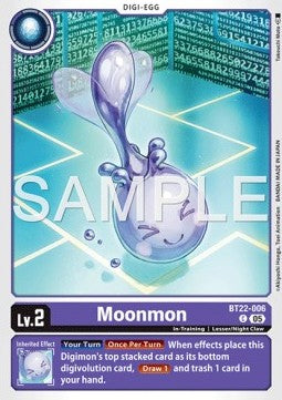 Moonmon (BT22-006)⁣ - Cyber Eden⁣ (Common)⁣ [006]