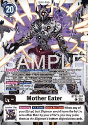 Mother Eater (BT22-007)⁣ - Cyber Eden⁣ (Uncommon)⁣ [007]