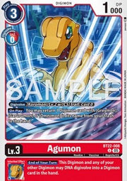 Agumon (BT22-008)⁣ - Cyber Eden⁣ (Uncommon)⁣ [008]