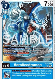 AeroVeedramon (BT22-023)⁣ - Cyber Eden⁣ (Uncommon)⁣ [023]
