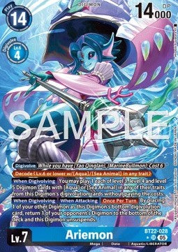 Ariemon (BT22-028) (V.2)⁣ - Cyber Eden⁣ (Alternative Art)⁣ [028]