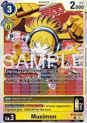 Musimon (BT22-030)⁣ - Cyber Eden⁣ (Rare)⁣ [030]