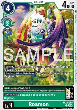 Roamon (BT22-050)⁣ - Cyber Eden⁣ (Common)⁣ [050]