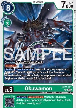 Okuwamon (BT22-051)⁣ - Cyber Eden⁣ (Common)⁣ [051]