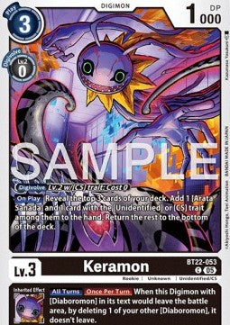Keramon (BT22-053)⁣ - Cyber Eden⁣ (Common)⁣ [053]