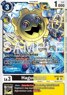 Hagurumon (BT22-054)⁣ - Cyber Eden⁣ (Uncommon)⁣ [054]