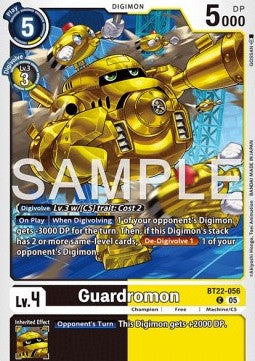 Guardromon (BT22-056)⁣ - Cyber Eden⁣ (Common)⁣ [056]