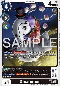 Dreammon (BT22-058)⁣ - Cyber Eden⁣ (Common)⁣ [058]