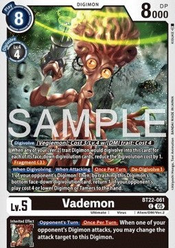 Vademon (BT22-061)⁣ - Cyber Eden⁣ (Common)⁣ [061]