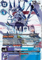Dianamon (BT22-077) (V.2)⁣ - Cyber Eden⁣ (Alternative Art)⁣ [077]