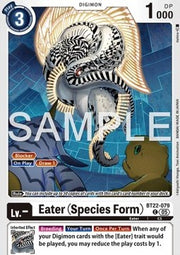 Eater (Species Form) (BT22-079)⁣ - Cyber Eden⁣ (Common)⁣ [079]