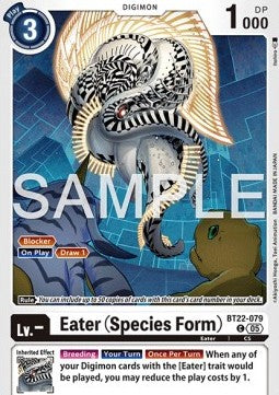 Eater (Species Form) (BT22-079)⁣ - Cyber Eden⁣ (Common)⁣ [079]