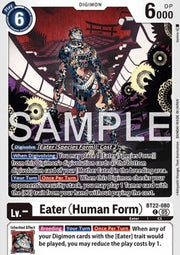 Eater (Human Form) (BT22-080)⁣ - Cyber Eden⁣ (Common)⁣ [080]