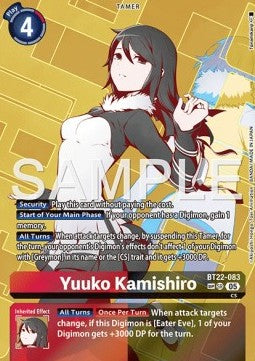 Yuuko Kamishiro (BT22-083) (V.3)⁣ - Cyber Eden⁣ (Special)⁣ [083]