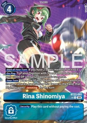 Rina Shinomiya (BT22-085) (V.2)⁣ - Cyber Eden⁣ (Alternative Art)⁣ [085]