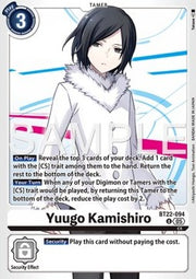 Yuugo Kamishiro (BT22-094) (V.1)⁣ - Cyber Eden⁣ (Uncommon)⁣ [094]