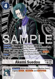 Akemi Suedou (BT22-095) (V.2)⁣ - Cyber Eden⁣ (Alternative Art)⁣ [095]