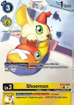 Shoemon (BT22-029)⁣ - Promos: Cyber Eden⁣ (Alternative Art)⁣ [BT22-029]