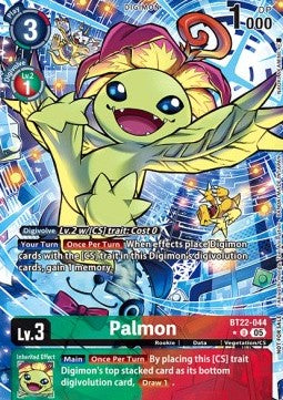 Palmon (BT22-044) (V.2)⁣ - Promos: Cyber Eden⁣ (Alternative Art)⁣ [BT22-044]
