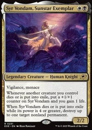 Syr Vondam, Sunstar Exemplar⁣ - Edge of Eternities⁣ (Rare)⁣ [231]