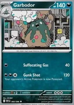 Garbodor⁣ - White Flare⁣ (Uncommon)⁣ [060]