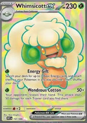 Whimsicott ex - White Flare (Ultra Rare) [WHT-157]