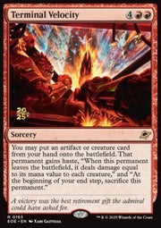 Terminal Velocity (V.1)⁣ - Edge of Eternities: Promos⁣ (Rare)⁣ [163]