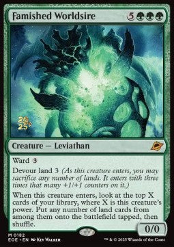 Famished Worldsire (V.1)⁣ - Edge of Eternities: Promos⁣ (Mythic)⁣ [182]