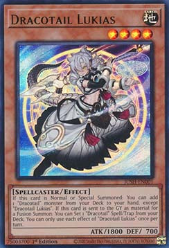 Dracotail Lukias (V.1 - Ultra Rare)⁣ - Justice Hunters⁣ (Ultra Rare)⁣ [001]