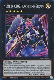 Number C102: Archfiend Seraph⁣ - Justice Hunters⁣ (Super Rare)⁣ [056]